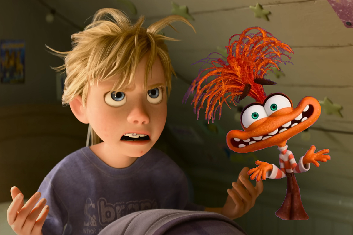 Inside Out 2 Anxiety ว้าวุ่น วัยรุ่น